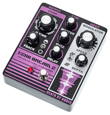 Death by Audio Echo Dream 2 uždelsimo/aido pedalas