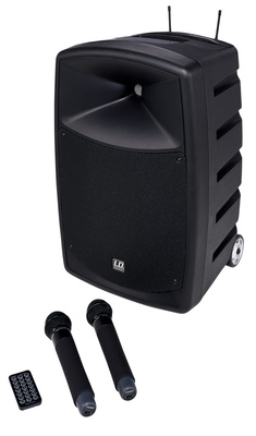 LD Systems Road Buddy 10 HHD 2 baterijomis maitinama garso sistema