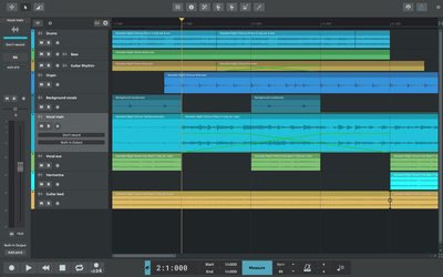 n-Track Studio 10 sekos programinė įranga
