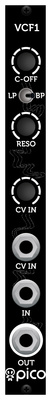 Erica Synths Pico VCF1 filtrų modulis