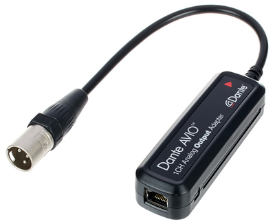 Dante AVIO Analog Output Adapter 0x1 skaitmeninis keitiklis