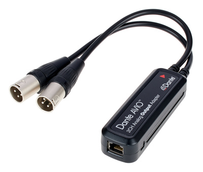 Dante AVIO Analog Output Adapter 0x2 skaitmeninis keitiklis