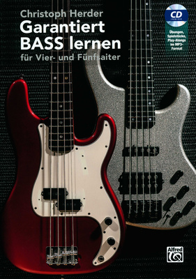 Alfred Music Publishing Garantiert Bass lernen bosinių gitarų mokomoji literatūra