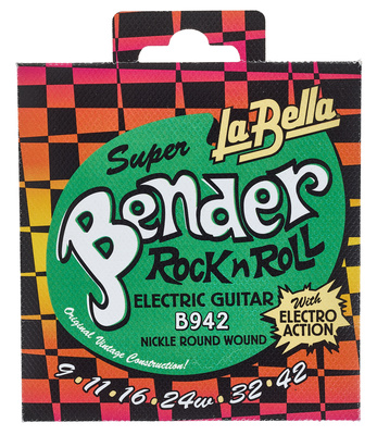 La Bella Super Bender B942 elektrinės gitaros stygos