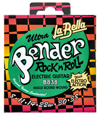 La Bella Ultra Bender B838 elektrinės gitaros stygos