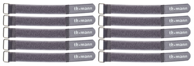 Thomann V2020 Grey 10 Pack kabelių laikikliai  