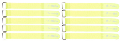 Thomann V2020 Yellow 10 Pack kabelių laikikliai