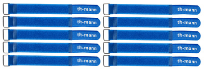 Thomann V2020 Deep Blue 10 Pack kabelių laikikliai