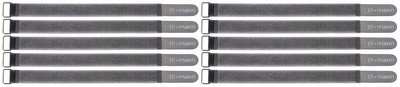 Thomann V2030 Grey kabelių laikiklių 10 vnt. paketas