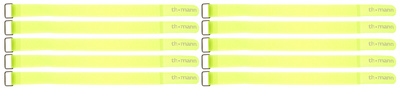 Thomann V2030 Yellow 10 Pack kabelių laikikliai