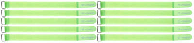 Thomann V2030 Green 10 Pack kabelių laikikliai