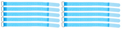 Thomann V2030 Light Blue 10 Pack kabelių laikikliai