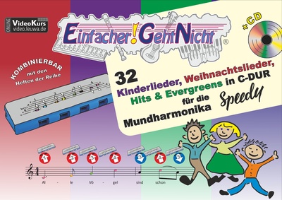 LeuWa-Verlag Kinder Weihnacht Speedy dainynas lūpinei armonikėlei