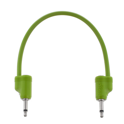 Tiptop Audio Stackcable Green 20 cm modulinio sintezatoriaus kabelis