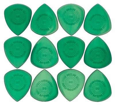 Dunlop Flow Jumbo Picks 2.00 green