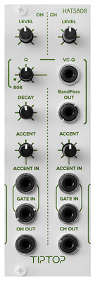 Tiptop Audio HATS808 būgnų modulis