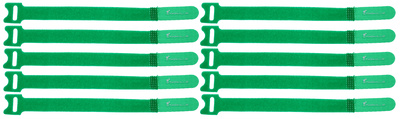 Stairville CS-230 Green kabelių dirželis 230mm