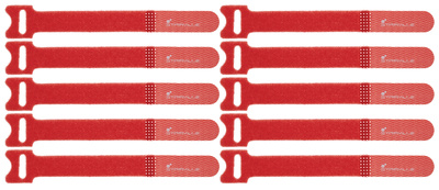 Stairville CS-160 Red kabelių dirželis 160mm