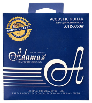 Adamas 1818NU dengtos akustinės gitaros stygos