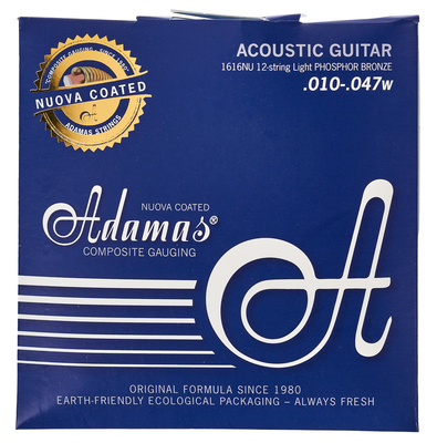 Adamas 1616NU 12-stygės akustinės gitaros stygos