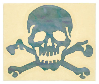 Jockomo Skull Sticker WP gitaros lipdukas