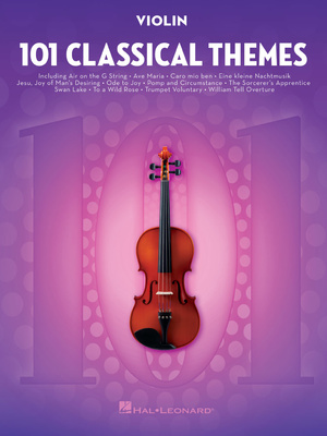 Hal Leonard 101 Classical Themes smuiko natos