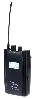 B-Stock, the t.bone IEM 150 R - 823 MHz, UHF Stereo In-Ear Bodypack Empfänger für das IEM 150 System, 3,5mm Kopfhörer-Anschluss, Volume Regler,