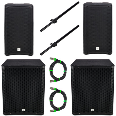 the box pro DSP 112 / 18 aktyvus garsiakalbių rinkinys