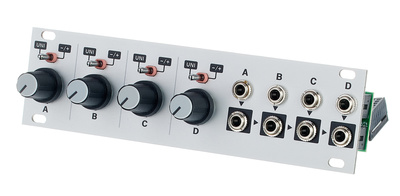 Intellijel Designs Quadratt 1U mikšerio ir slopintuvo modulis
