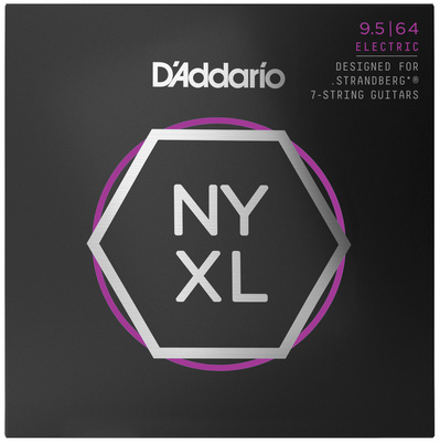 Daddario NYXL09564SB 7 stygų elektrinės gitaros stygos