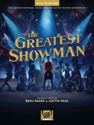 Hal Leonard The Greatest Showman Vocal vokalinis dainų sąsiuvinis
