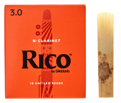 DAddario Woodwinds Rico Bb- Clar 3.0 Bb klarneto liežuvėliai (prancūziški)