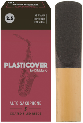 D'Addario Woodwinds Plasticover Alto saxophone 2.5 alto saksofono liežuvėliai  