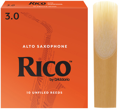 DAddario Woodwinds Rico Alto Sax 3.0 alto saksofono liežuvėliai