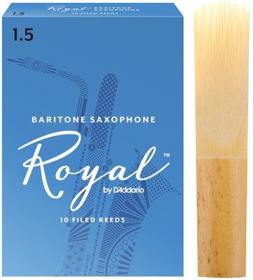 DAddario Woodwinds Royal Baritone Saxophone 1.5 baritono saksofono liežuvėliai