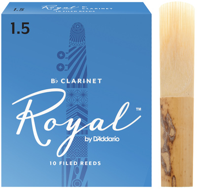 DAddario Woodwinds Royal Bb- Clarinet 1.5