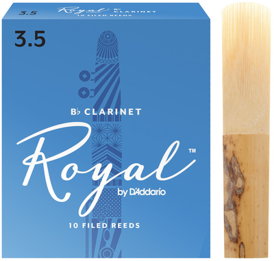 DAddario Woodwinds Royal Bb- Clarinet 3.5
