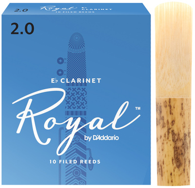 DAddario Woodwinds Royal Boehm Eb-Clarinet 2.0 klarneto liežuvėliai