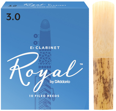 DAddario Woodwinds Royal Boehm Eb-Clarinet 3.0 klarneto liežuvėliai  