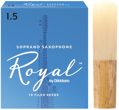 DAddario Woodwinds Royal Soprano Sax 1.5 soprano saksofono liežuvėliai