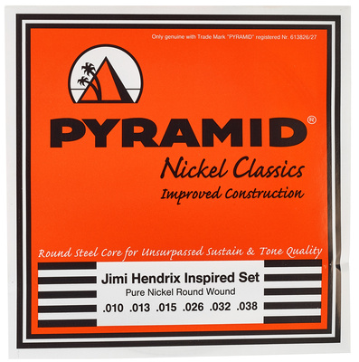 Pyramid Nickel Classics JHI 010-038 elektrinės gitaros stygos