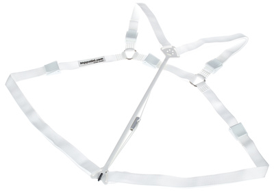 Zappatini Strap Bassoon Large baltas fagoto diržas