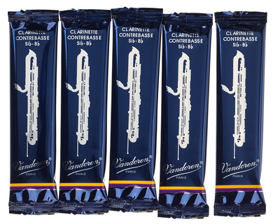 Vandoren Classic Blue Contrab. Clar 2.0 liežuvėlis  