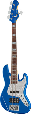 Harley Benton Enhanced MJ-5EB Lake Blue 5-stygė j-bosinė gitara  