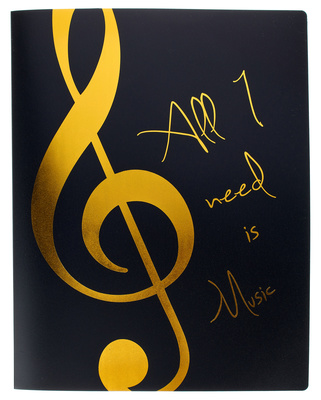 agifty Music Folder Gold Ring natų aplankas