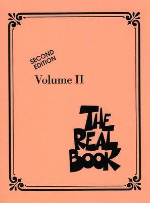 Hal Leonard Real Book 2 C improvizacijos literatūra  