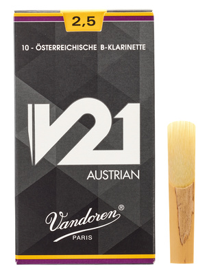 Vandoren V21 Austrian 2.5 Bb klarneto liežuvėlis (vokiškas)