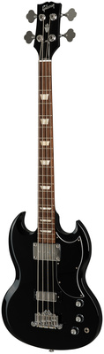 Gibson SG Bass Ebony trumpa skalė bosinė gitara