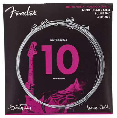 Fender Hendrix Voodoo Child BU NPS elektrinės gitaros stygos 010