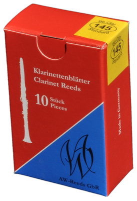 AW Reeds 145 German Clarinet 4.0 vokiškas Bb klarneto liežuvėlis